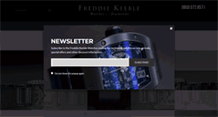 Desktop Screenshot of freddiekeeble.com